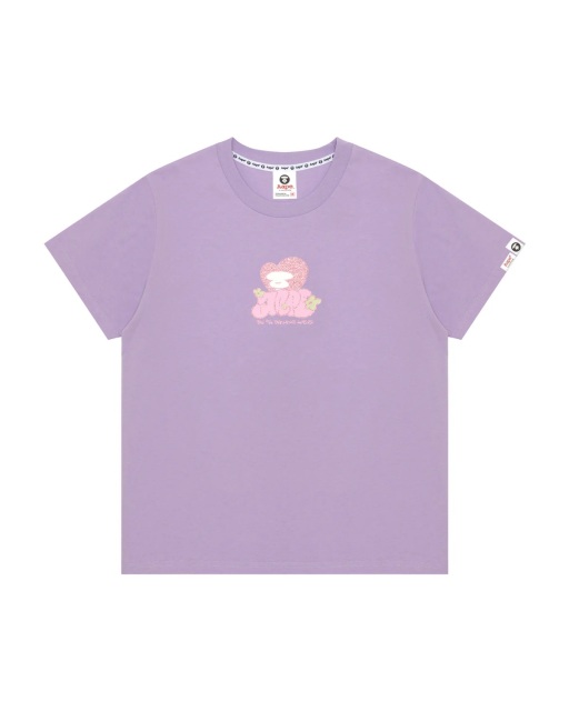 【紫定約會計畫】AAPE 亮粉愛心西部牛仔踢