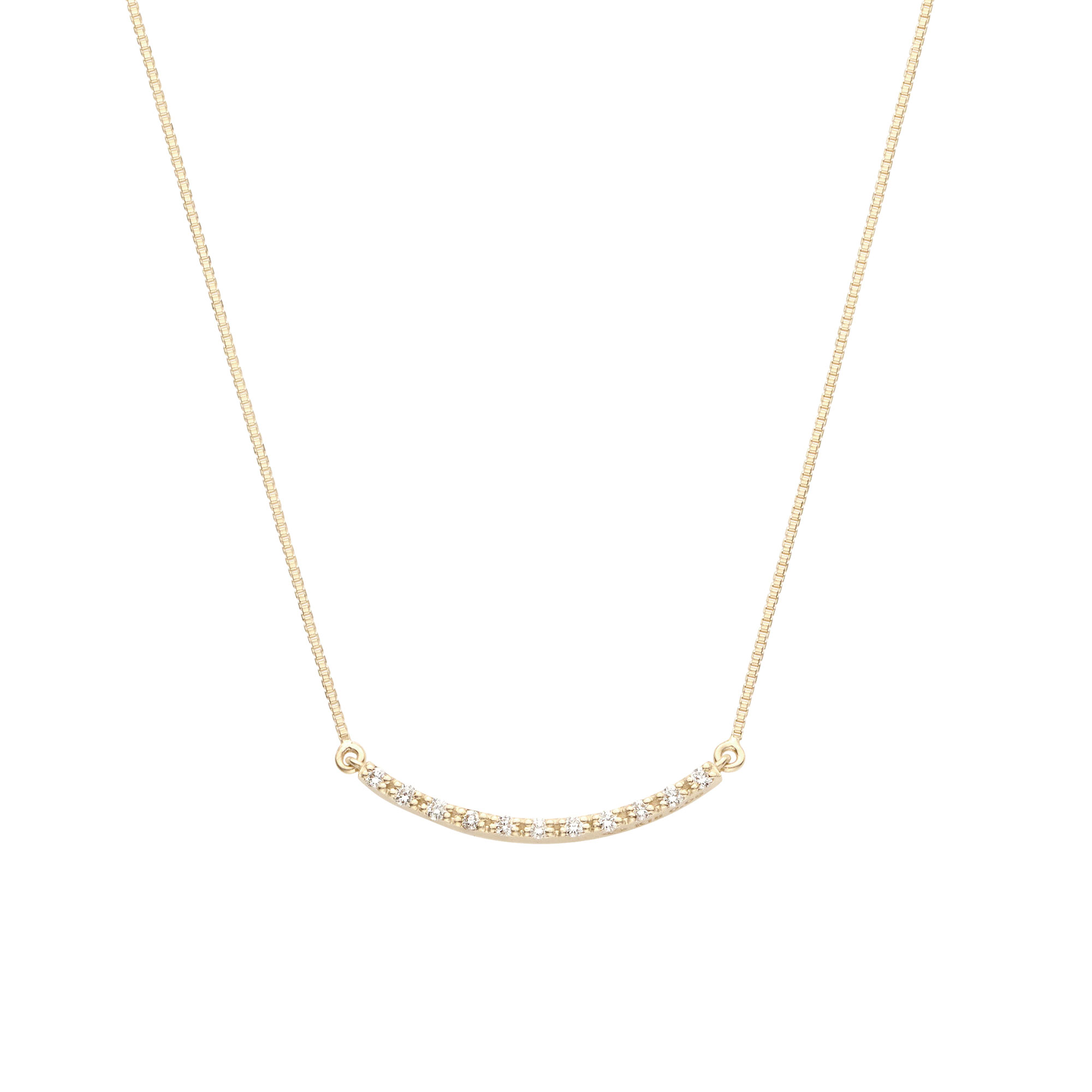 *【va vendome aoyama】微笑鑽石項鍊(0.05ct)
