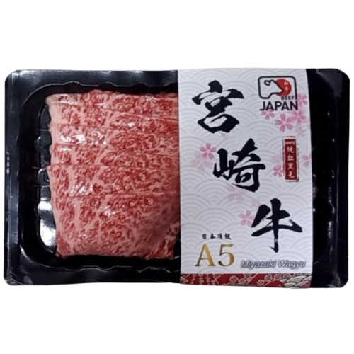 【中秋饗宴】日本A5宮崎牛霜降燒肉厚片