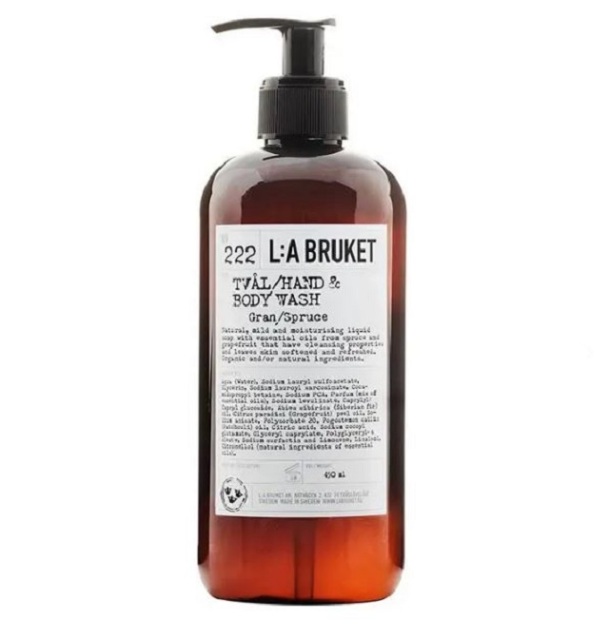 【台中店】 L:A BRUKET-222 潔膚露-雲杉-450ml
