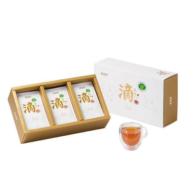【農純鄉台中店】滴雞精/鱸魚精禮盒(冷凍/21入)任2盒+冷凍滴雞精10入*2盒