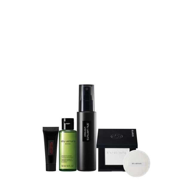 無極限霧光蜜粉餅定妝組