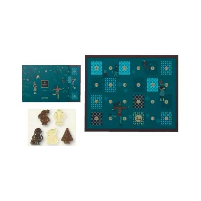 (台中店)【2025線上耶誕 繽紛 甜夢禮盒】聖誕日曆(聖誕娃娃巧克力)