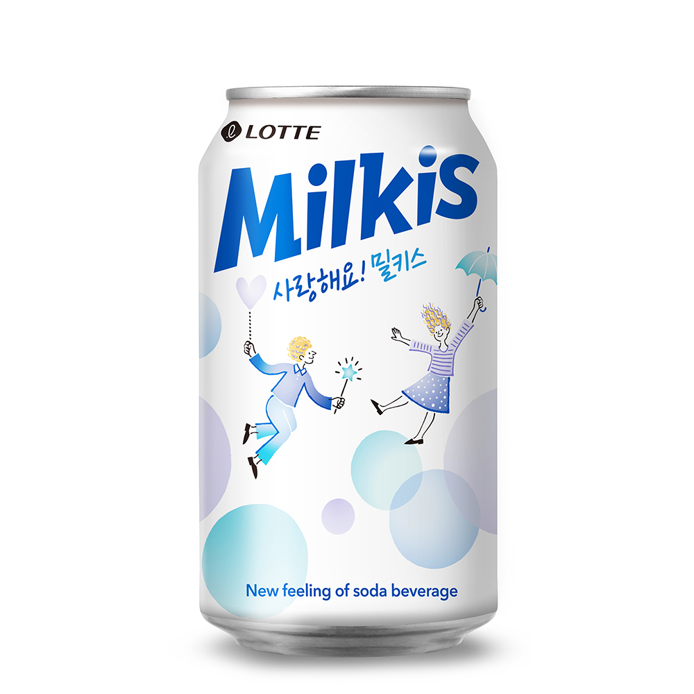 韓國樂天優格風味碳酸飲340ml