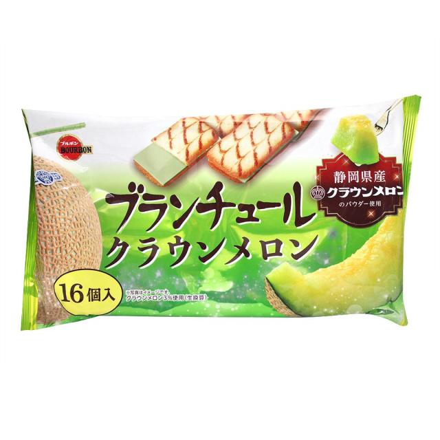 【超市】北日本哈密瓜風味夾心餅乾124.8g
