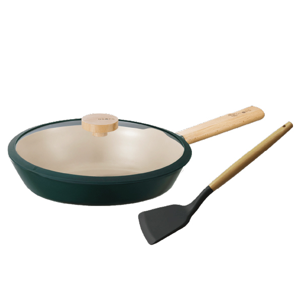 【點點煮夫夯品】掌廚 FRT26PD不沾平底鍋26CM (附安全玻璃蓋)