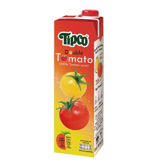 【超市點點好物】Tipco100%雙番茄汁1000ml