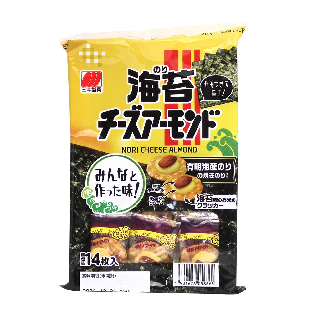 三幸杏仁起士米果海苔風味40.6g