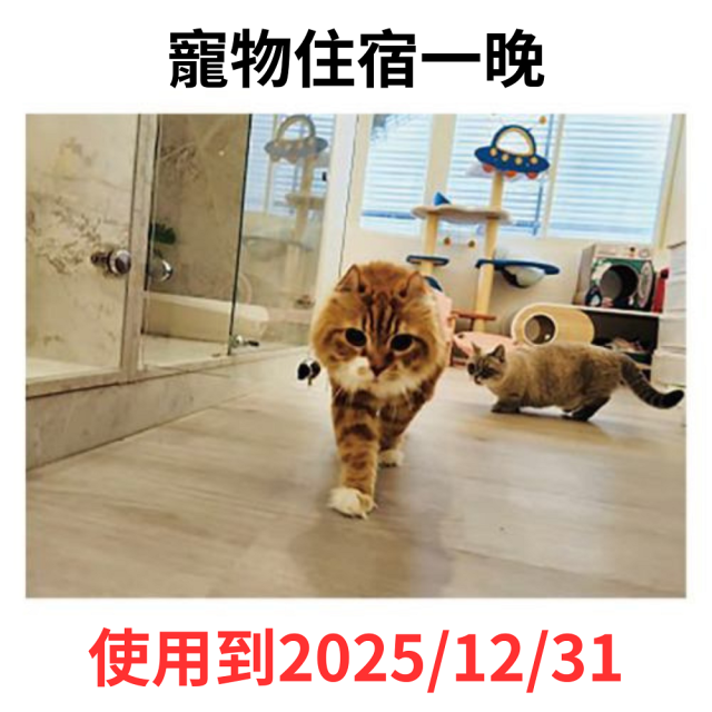 【萌力滿點兌】W SPA寵物旅館 住宿度假一晚*使用至2025/12/31