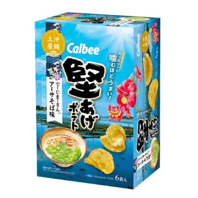 【環球系列-日本週】Calbee海藻拉麵風味薯片禮盒6袋
