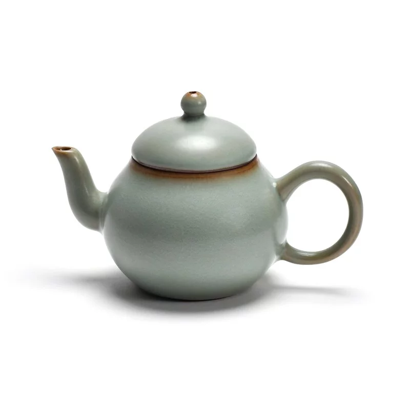 【中港陶作坊】壺知己梨型壺(小) 155ml-天青