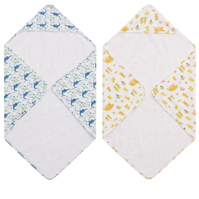 憑兒童卡，購買有機棉寶寶浴巾可享商品買一送一